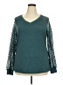 Automet Teal Long Sleeve Top Size 2X - photo 1