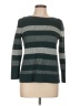 Market and Spruce Stripes Green Pullover Sweater Size L - photo 1