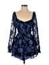 Allison & Kelly 100% Polyester Blue Romper Size S - photo 1