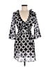Mud Pie 100% Cotton Print Black Casual Dress Size M - photo 1