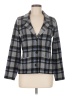 Tahari Plaid Gray Blazer Size M - photo 1