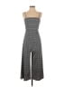 She + Sky Plaid Gray Jumpsuit Size S - photo 1