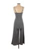 She + Sky Plaid Gray Jumpsuit Size S - photo 2