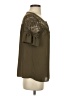 Express 100% Polyester Green Short Sleeve Blouse Size S - photo 4