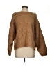 Holebrook Sweden Chevron-herringbone Brown Wool Pullover Sweater Size S - photo 1