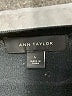 Ann Taylor 100% Polyester Solid Black Pullover Sweater Size L - photo 7
