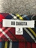 BB Dakota Plaid Red Formal Skirt Size 2 - photo 4