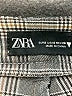 Zara Plaid Gray Dress Pants Size S - photo 4