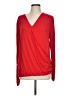 Bobeau Red Long Sleeve Top Size L - photo 1