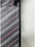 Thom Browne Stripes Gray Phone Case with Flap One size - photo 6