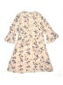 Smukke By A2J 100% Polyester Floral Ivory Pink Dress Size 12 - photo 1