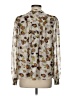 CAbi 100% Polyester Ivory Long Sleeve T-Shirt Size S - photo 2