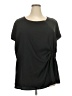 Unbranded Black Short Sleeve Top Size 4X - photo 1