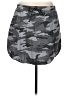 Dylan 100% Cotton Camo Gray Casual Skirt Size M - photo 1