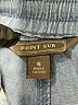 Point Sur 100% Cotton Blue Denim Shorts Size S - photo 3