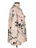 Calvin Klein 100% Polyester Floral Pink Long Sleeve Blouse Size L (estimated) - photo 4