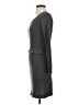 AB Studio 100% Acrylic Gray Casual Dress Size XS - photo 5