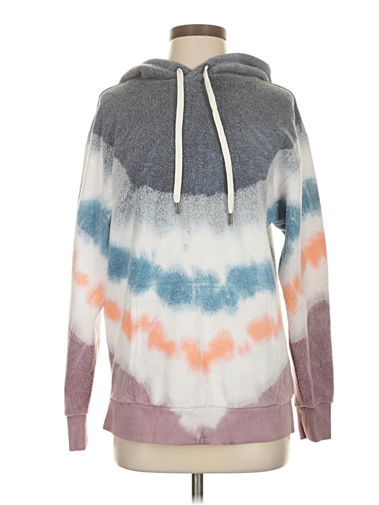 Pre-owned Feat Pullover Hoodie In Gray