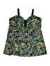 Assorted Brands Tropical Green One Piece Swimsuit Size 16 - photo 1
