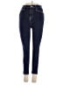 Topshop Solid Blue Jeans Size 26 waist - photo 1