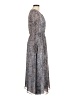 Talbots Animal Print Gray Casual Dress Size 8 - photo 4