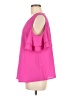 Shein 100% Polyester Pink Short Sleeve Blouse Size 12 - photo 5