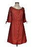 Speed Control 100% Polyester Burgundy Casual Dress Size S - photo 1