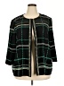 misook Black Green Cardigan Size 2X - photo 1