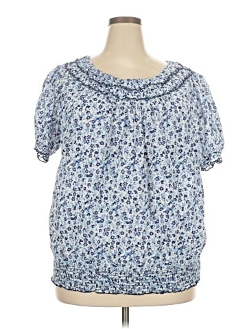 DressBarn Short Sleeve Blouse (view 1)