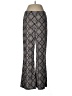 Boston Proper Print Gray Dress Pants Size M - photo 1
