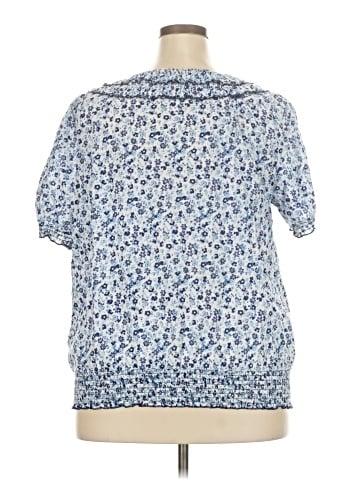 DressBarn Short Sleeve Blouse (view 2)