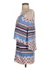 1.State 100% Polyester Print Blue Casual Dress Size XS - photo 5