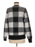 Holiday Time Checkered-gingham Gray Pullover Sweater Size M - photo 2