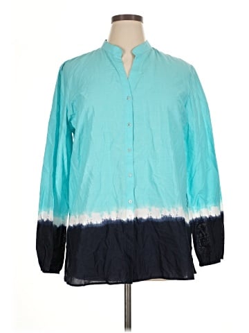 Sag Harbor Long Sleeve Blouse (view 1)
