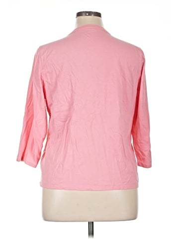 Lands' End 3/4 Sleeve Blouse (view 2)
