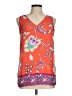 Violet & Claire 100% Polyester Orange Sleeveless Blouse Size M - photo 1
