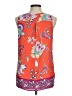 Violet & Claire 100% Polyester Orange Sleeveless Blouse Size M - photo 2