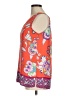 Violet & Claire 100% Polyester Orange Sleeveless Blouse Size M - photo 5