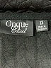 Oncue Casual Black Track Jacket Size 1X - photo 6