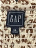 Gap Animal Print Tan Casual Dress Size XS - photo 4