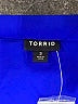 Torrid 100% Polyester Blue 3/4 Sleeve Blouse Size 3X Plus (3) - photo 7