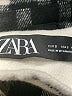 Zara Plaid Gray Coat Size S - photo 6