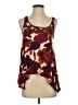 Lani 100% Rayon Burgundy Tank Top Size S - photo 1
