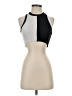 Divided by H&M 100% Polyester Silver Sleeveless Top Size XS - photo 1