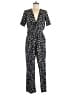 Amour Vert Polka Dots Black Jumpsuit Size M - photo 1