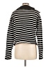 J.Crew 100% Cotton Stripes Black Fleece Size M - photo 2