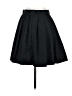 Unbranded Solid Black Formal Skirt Size M (estimated) - photo 2