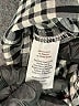 Talbots Outlet Checkered-gingham Black Long Sleeve Button-Down Shirt Size 3X - photo 8