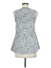 Theory Silver Sleeveless Blouse Size M - photo 2