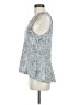 Theory Silver Sleeveless Blouse Size M - photo 5